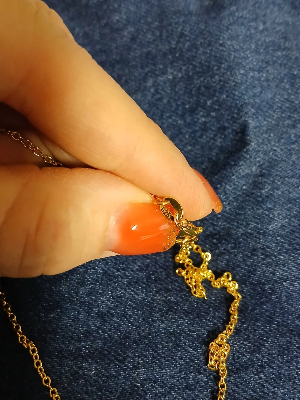Gold-Tone Heart Pendant Necklace with Floral & Gear Accents - Pink/Gold